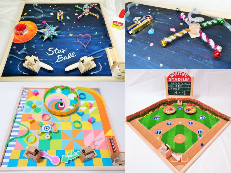 自由研究に エレベーター ピンボール ゴム動力飛行機のオリジナル工作キットを自宅で作ろう