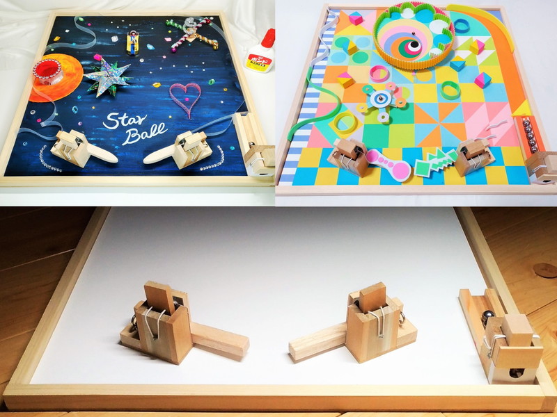 22冬休み 子ども工作教室と通販キット エレベーター ピンボールゲーム ゴム動力飛行機を作ろう